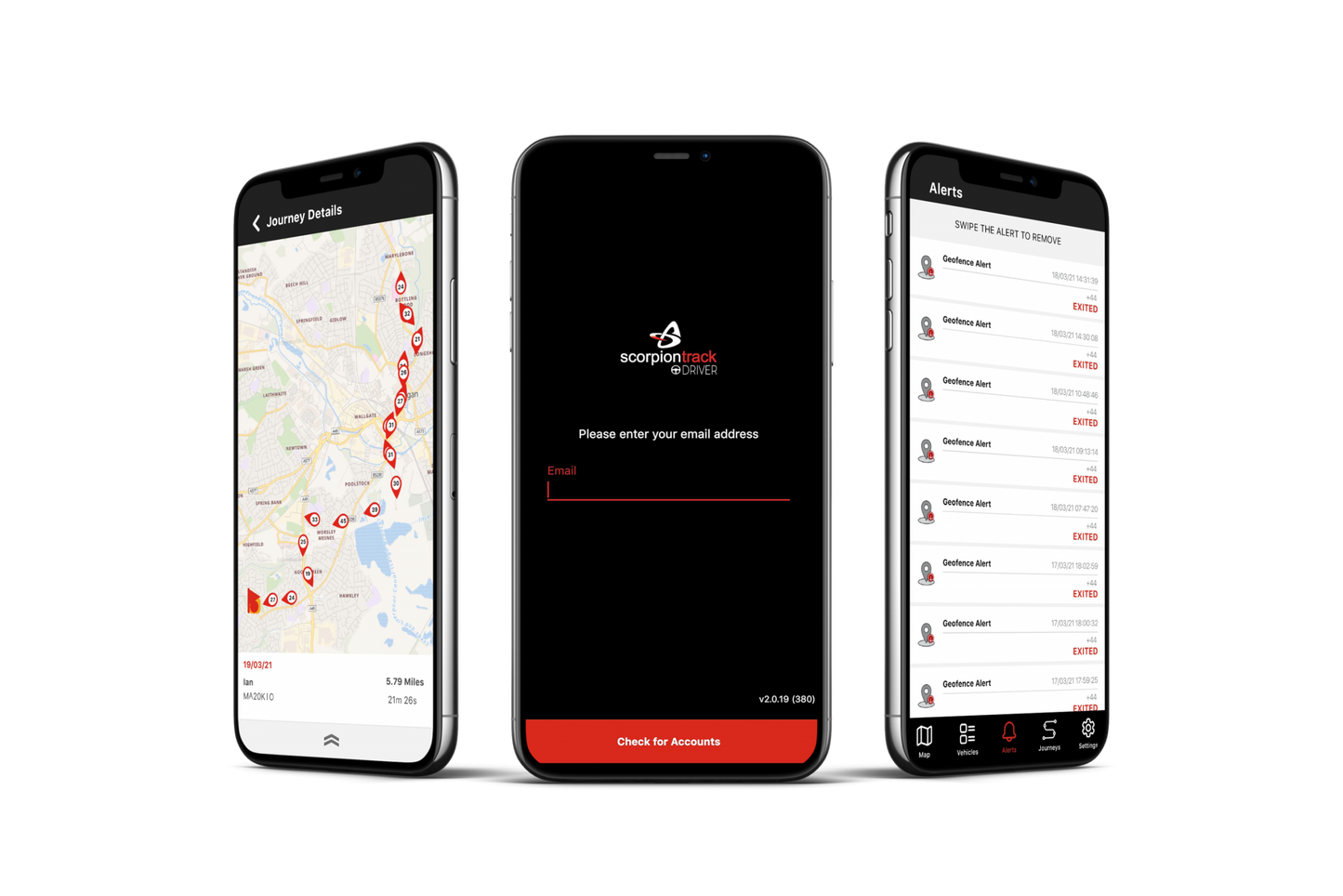 SCORPIONTRACK APP